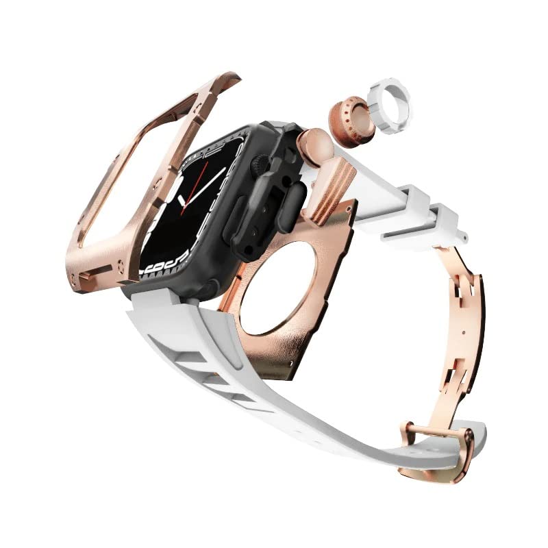 Siri RM 9009 - Sarung Jam Tangan Apple Hitam & Emas