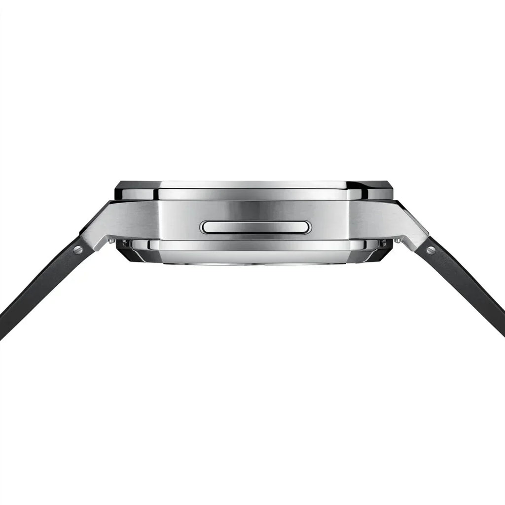 AP9009 silikonový řemínek s pouzdrem z nerezové oceli 316L pro Apple Watch