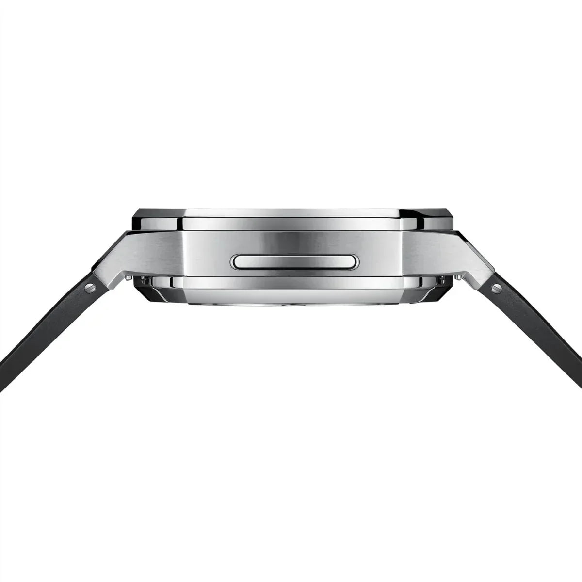 AP9009 silikonový řemínek s pouzdrem z nerezové oceli 316L pro Apple Watch