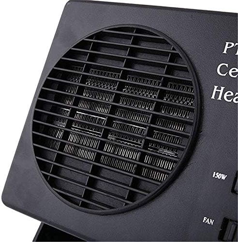 Calefactor Cerámico para Coche NovaHeat 12V 150W-300W con Ventilador y Desempañador con Termostato Automático