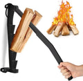 ForestPulse Wandmontierter Holzspalter zum Spalten von Holz