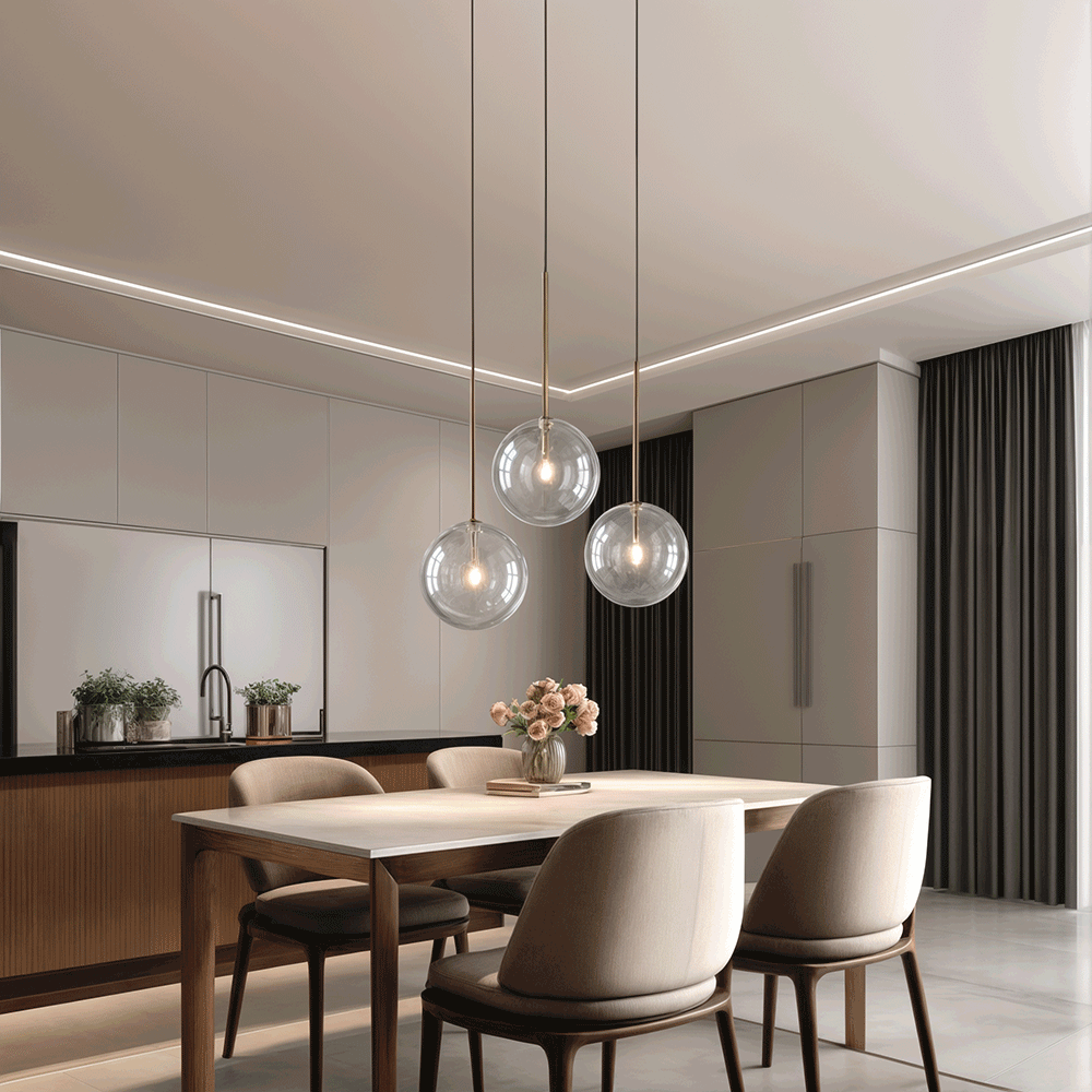 Glass Globe Pendant Lights | Orntli