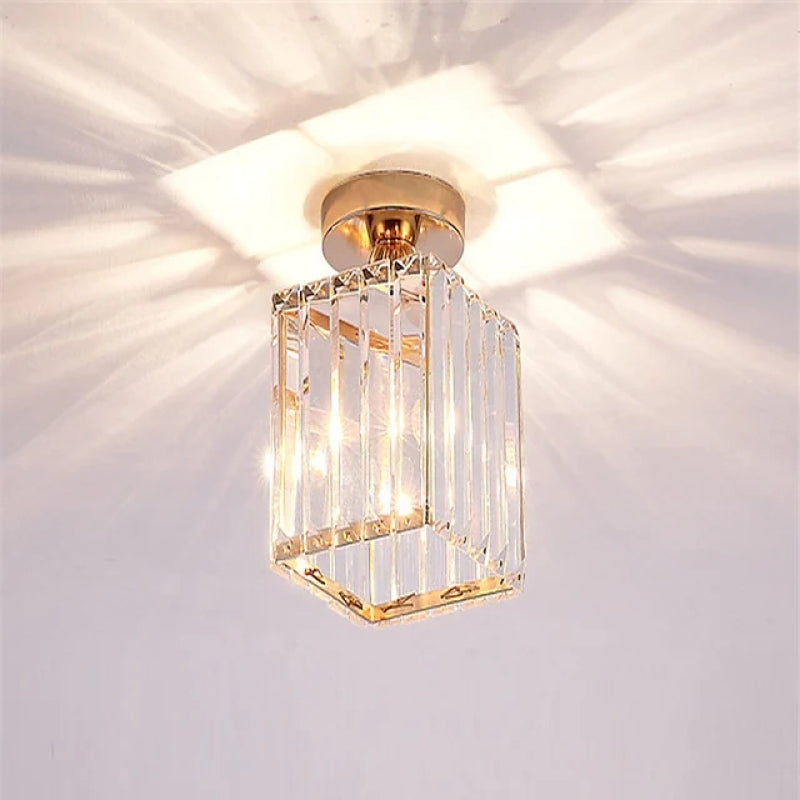 Stonel moderne plafond — design i metal og krystal, 3 farver