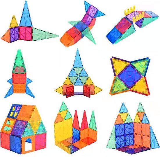 BuildYourWorld Magnetic Building Game