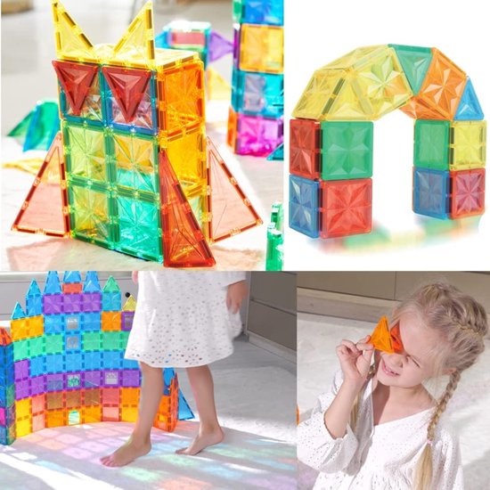 BuildYourWorld Magnetic Building Game