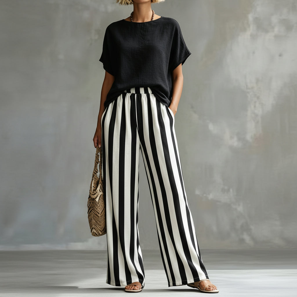 Look Casual Short Sleeve Set