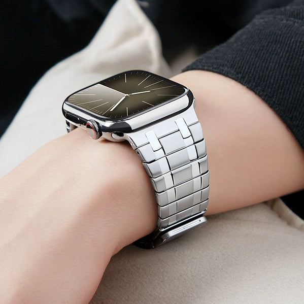 Banda magnética AP de acero inoxidable esmerilado para Apple Watch