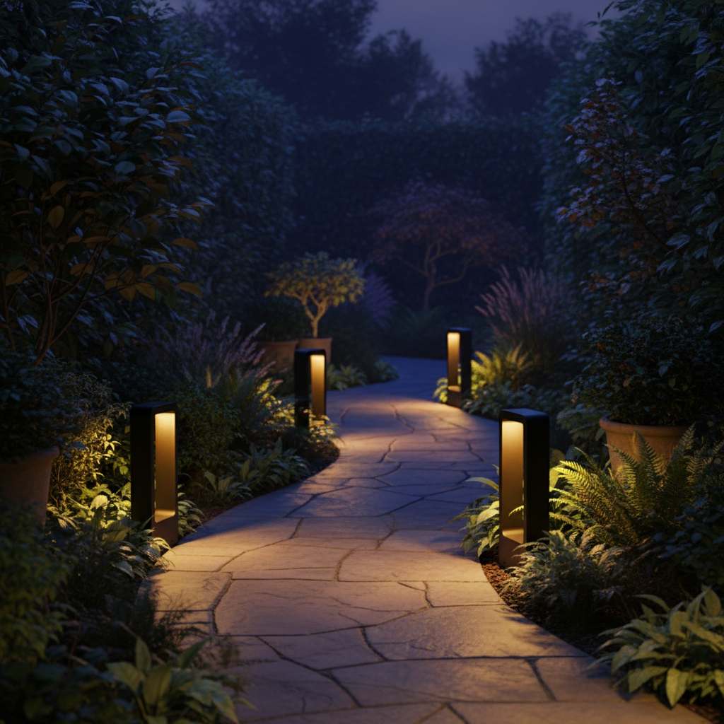 LumaPath LED Garden Path Lights Energy Saving For Outdoor Living