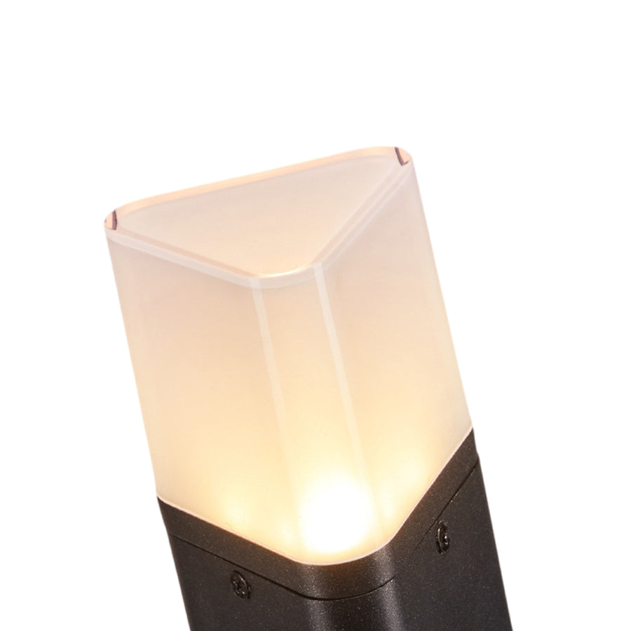Seaan Solar Torchiere Floor Lamp — Motion Sensor, Adjustable Color Temperature