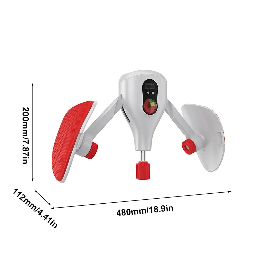 Exercitator pentru podeaua pelviană cu contor și modelator reglabil pentru coapse Exercitator Kegel