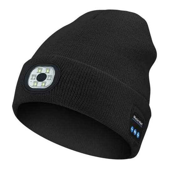Căciulă Lumina Three In One cu Funcție Bluetooth