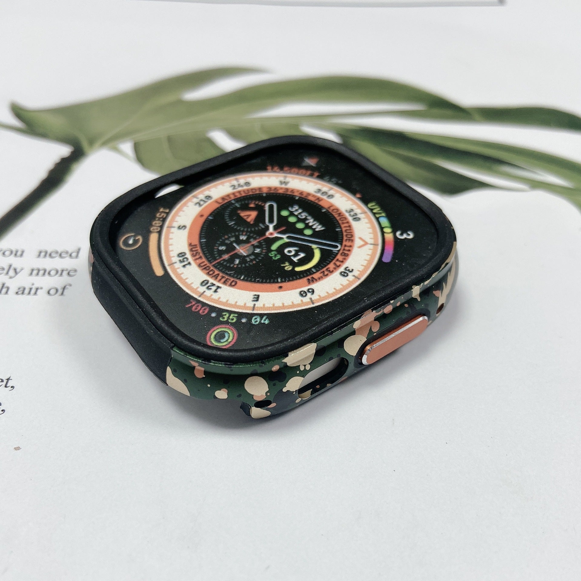 Masszív alumínium ötvözet tok Apple Watch Ultra-hoz