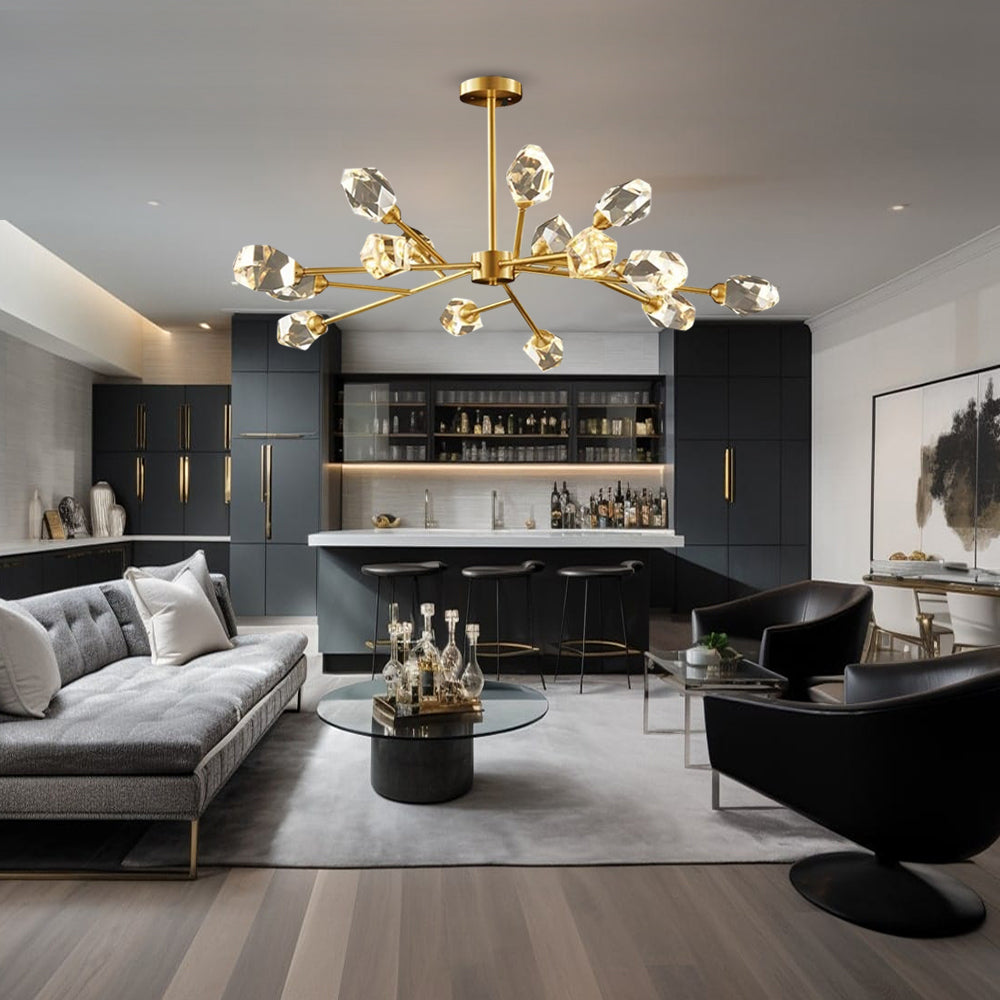 Liora Lampada a Sospensione in Cristallo | Orntli