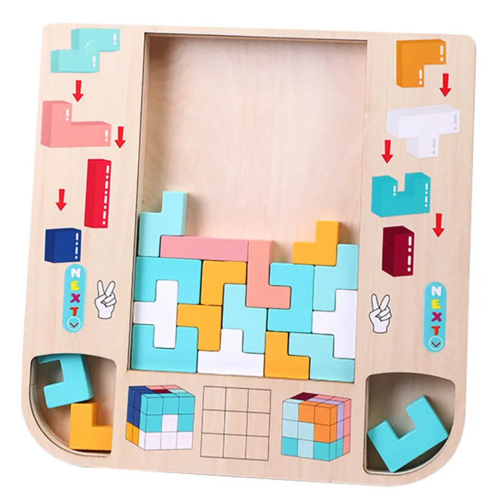 Tetris-palapelin pelilauta