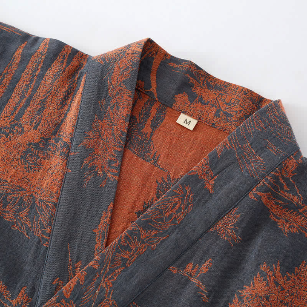 Jubah Kimono Hutan Tenang