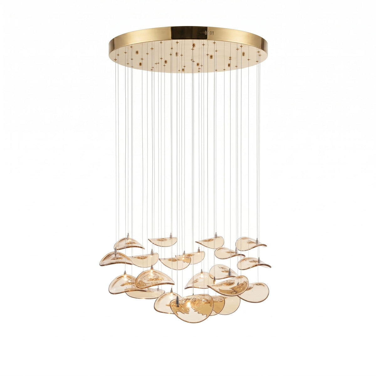 Wave Floating Leaf Chandelier - Vakkerlight