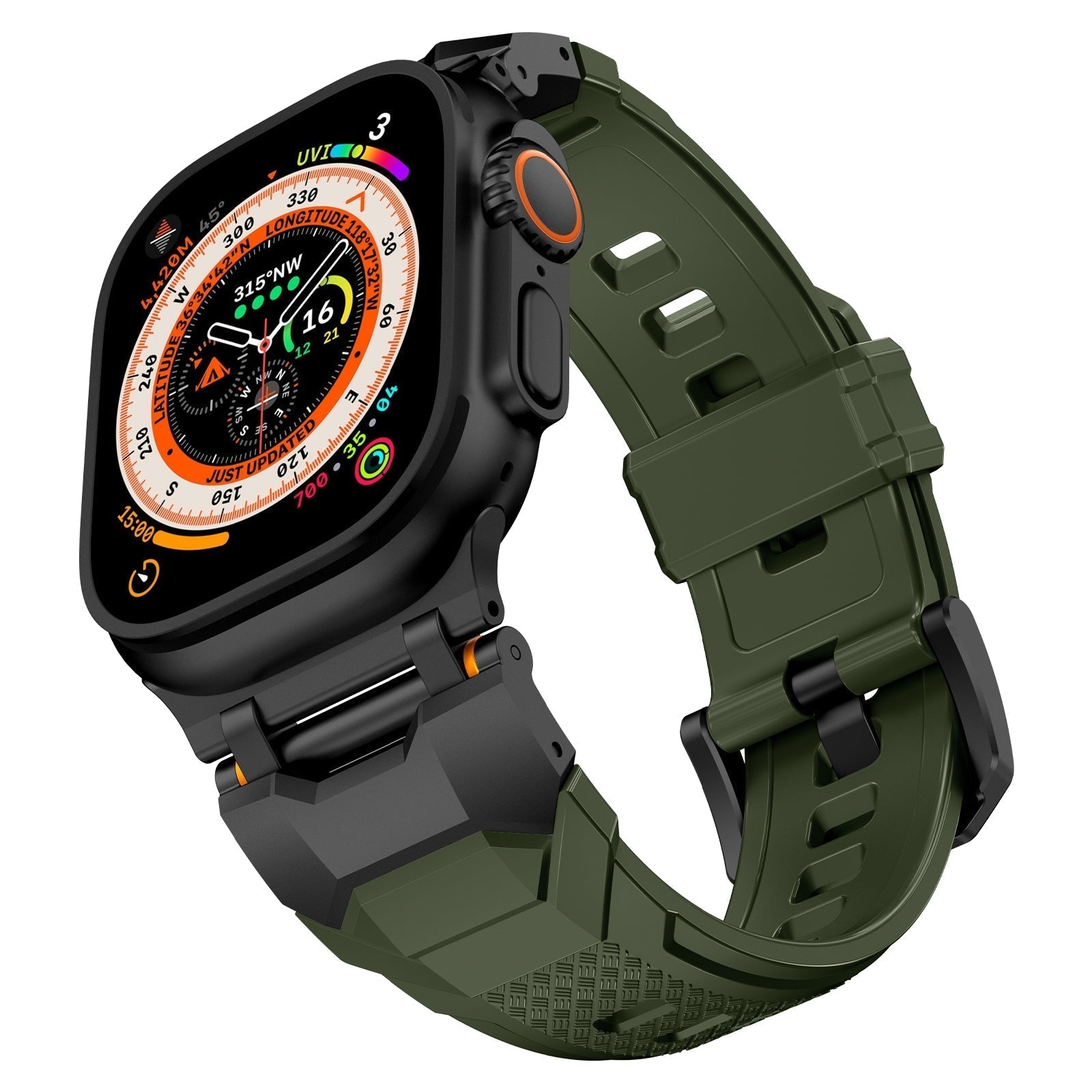 Tali Getah Sharp Wings FKM Untuk Apple Watch