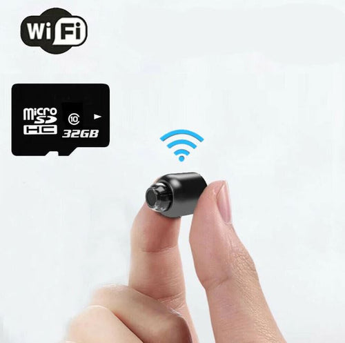 NovaGuard Mini WiFi Sikkerheds Spy Kamera UK Natvision Barnepige Kamera