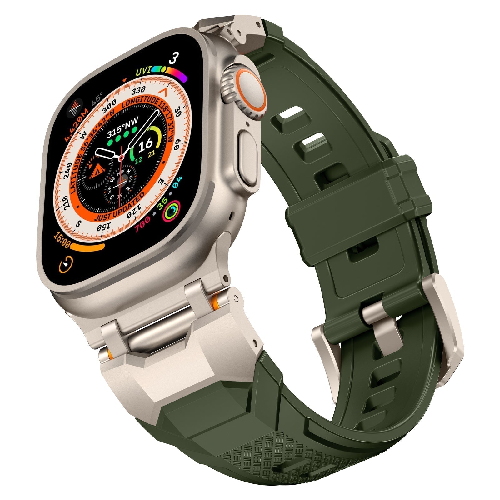 Tali Getah Sharp Wings FKM Untuk Apple Watch