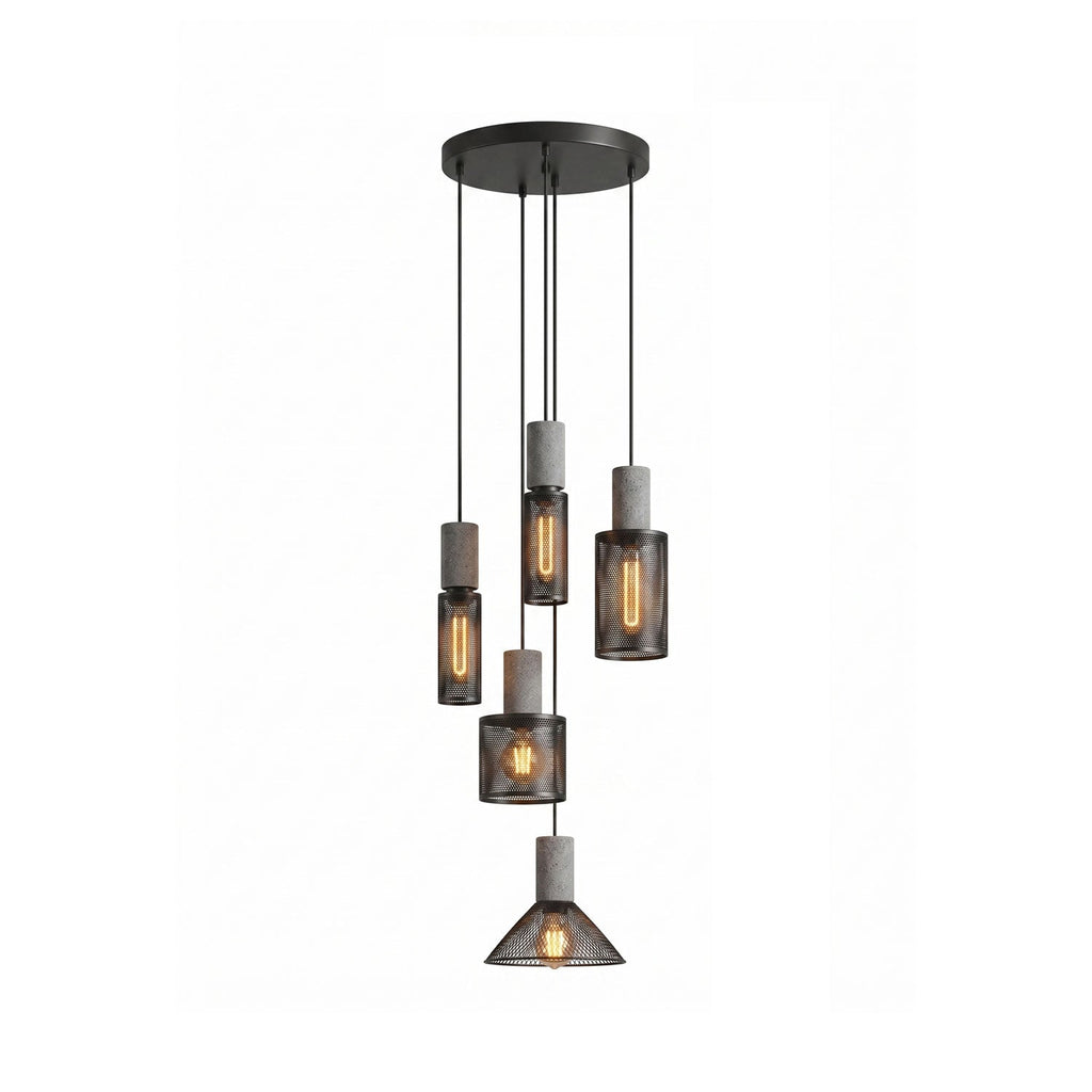 Cement Mesh Pendant Light - Vakkerlight