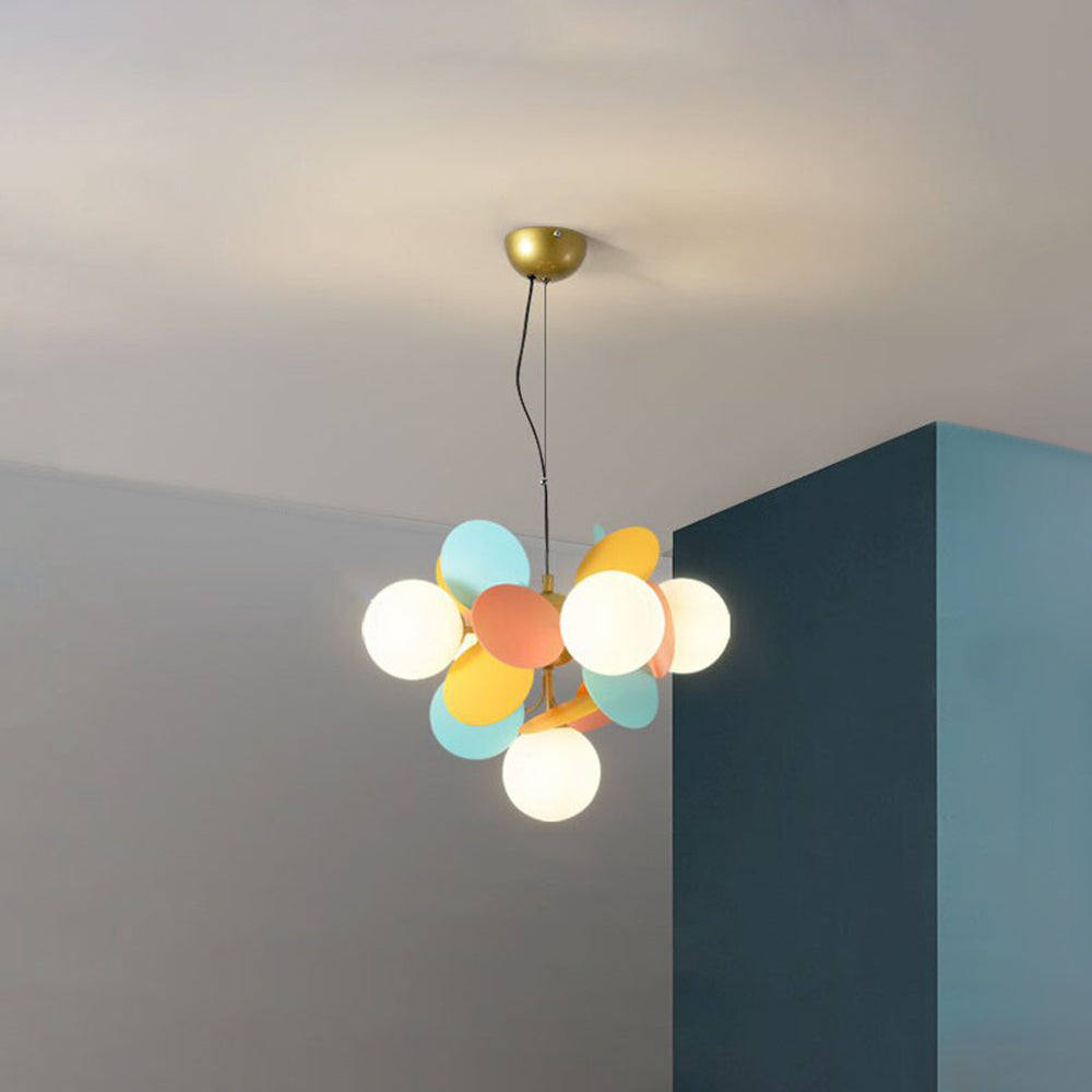 ModernBrilliance - Lampe suspendue à DEL en verre acrylique