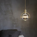 LumiNova | LED Ring Pendant With Crystal Accents | Orntli