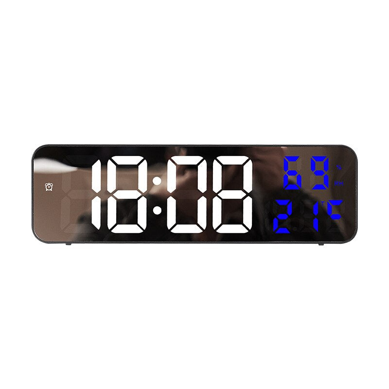 Timesense - Jam dinding LED pintar dengan pemantauan iklim