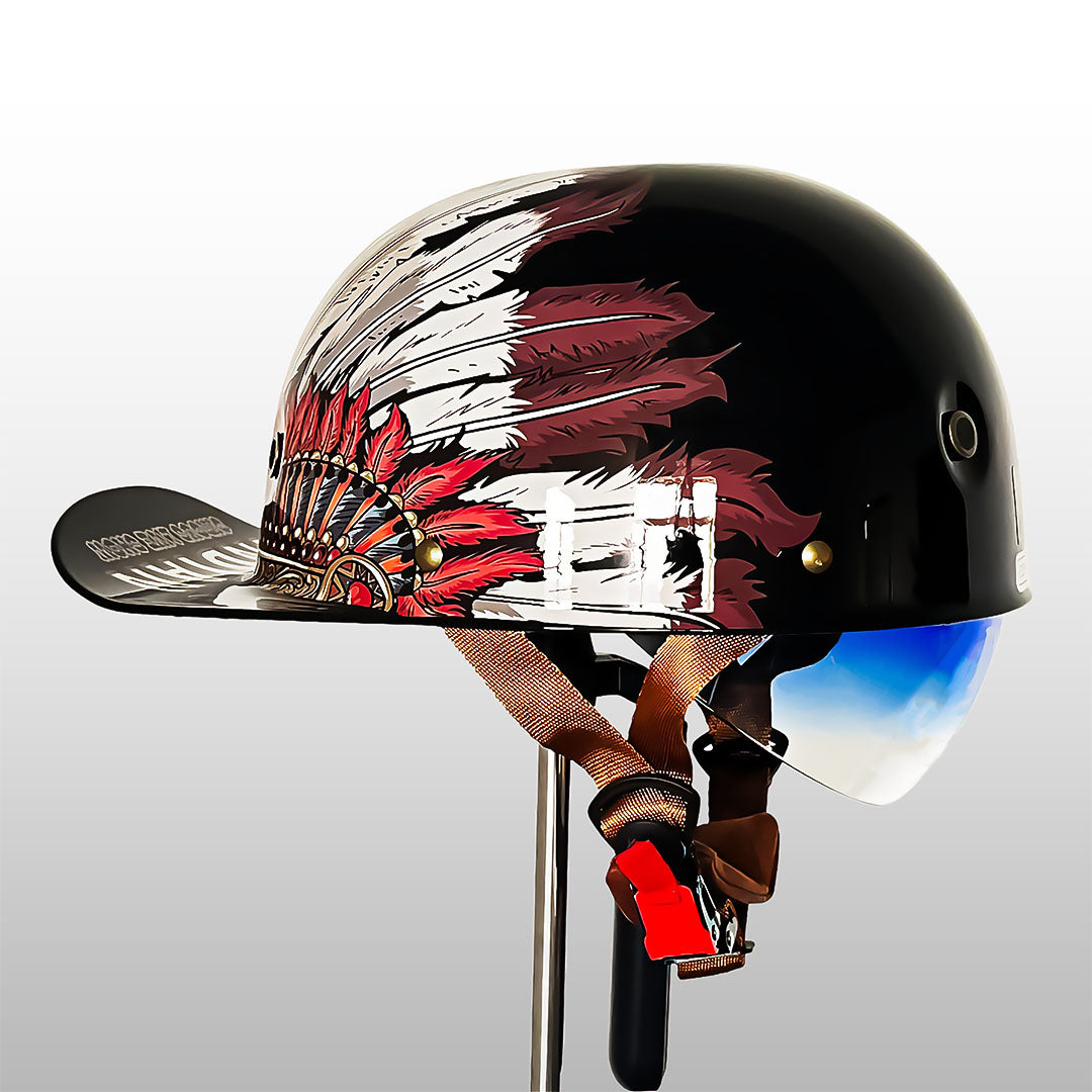 Casque de baseball PulseCap pour cyclisme, élégant et sûr, homologué DOT et ECE