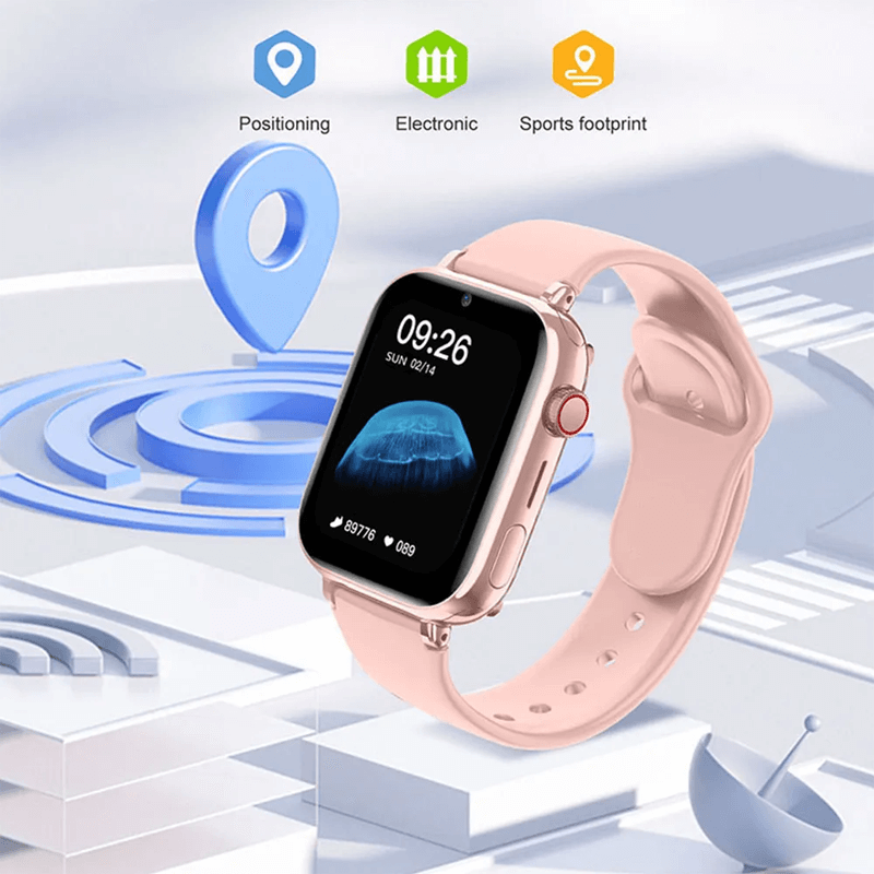 ساعة أمان ذكية مع مكالمات فيديو وتتبع GPS