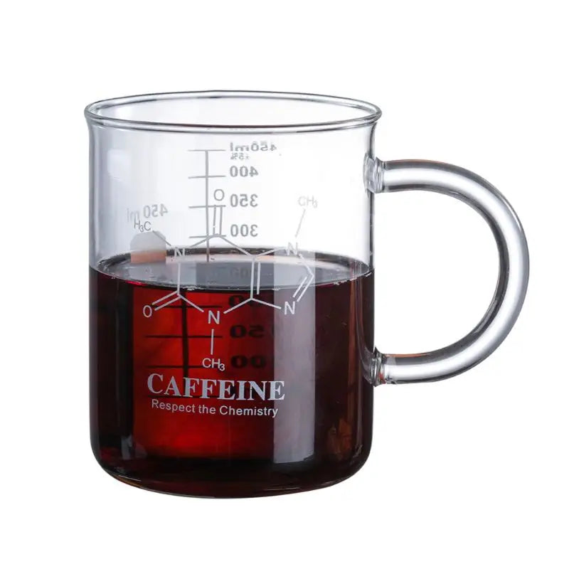 Kubek z motywem cząsteczki kofeiny Chemist's Brew