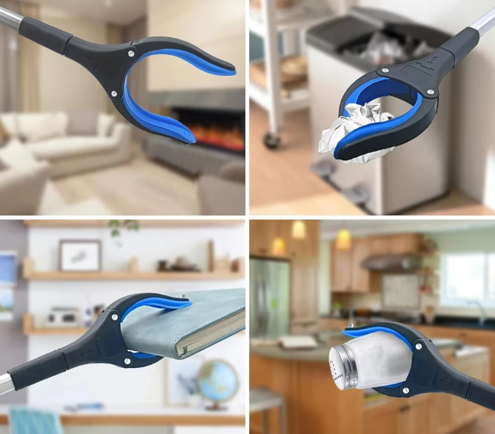 日常の作業で楽に手が届き、つかめるサミットリーチグリッパー