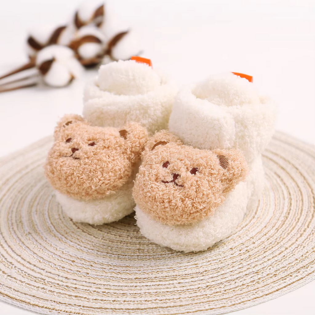 Teddybearssokken | Warme voetjes voor de allerkleinsten