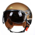 Casco Vintage Racer con Bubble