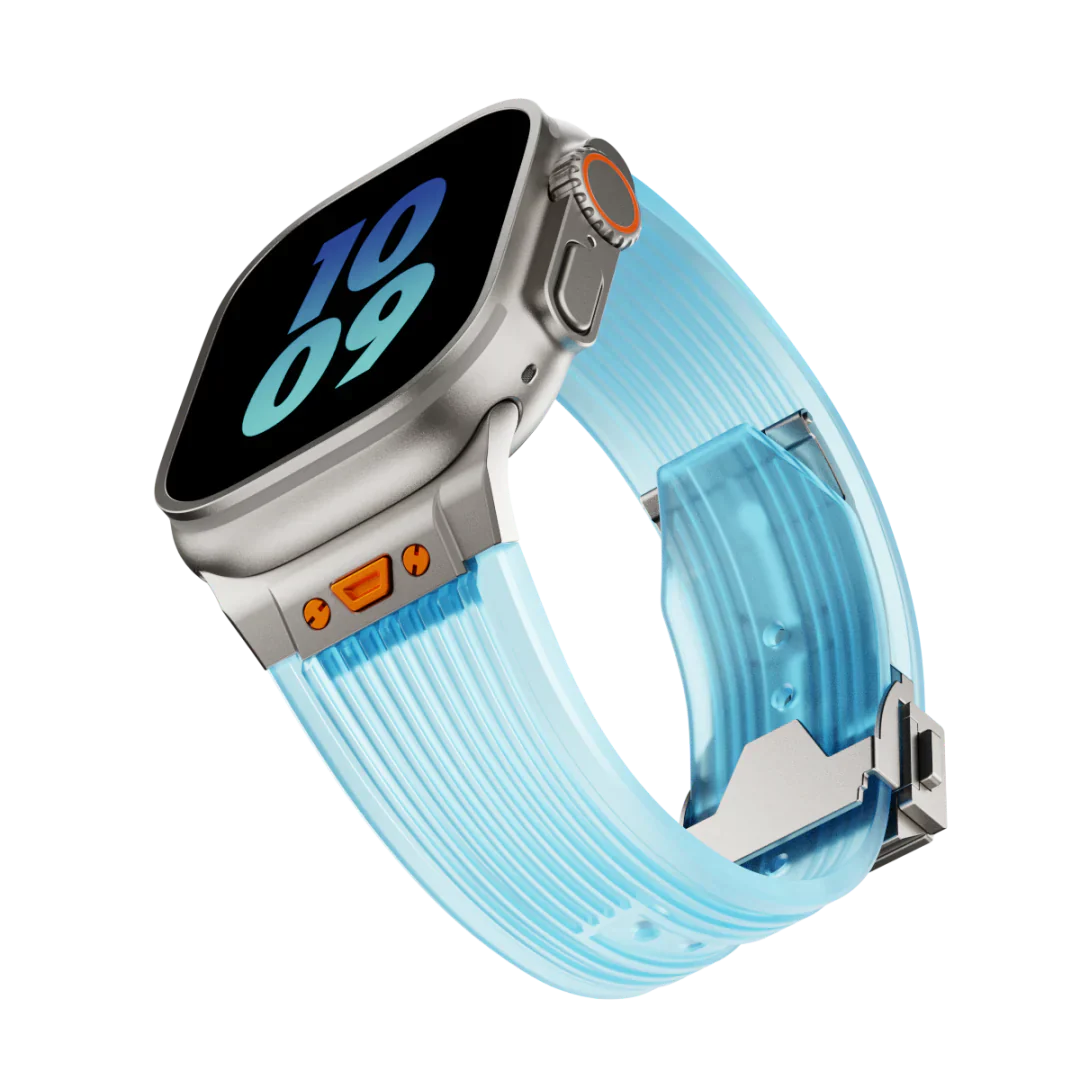 HB99 Transparent silikonarmband för Apple Watch