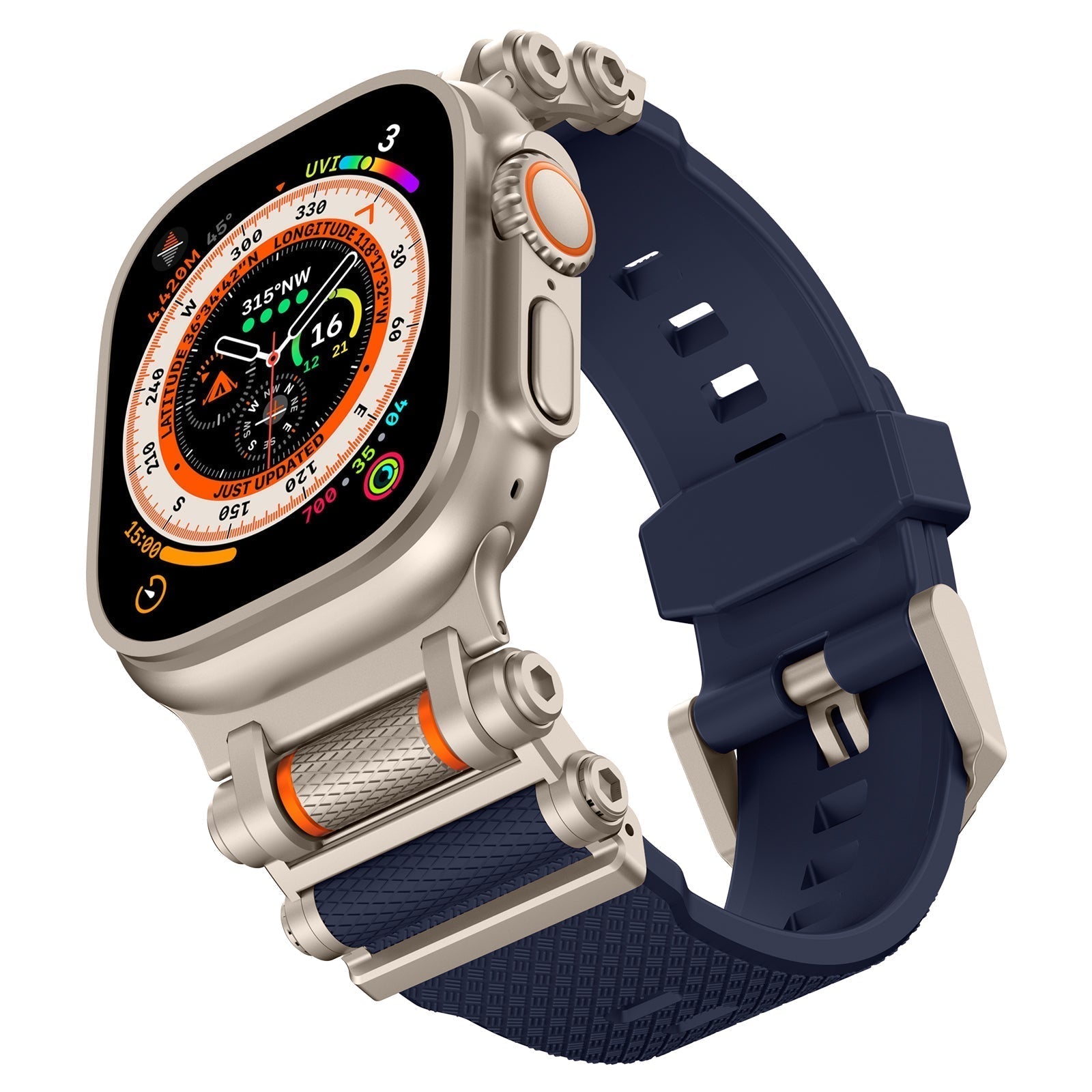 FKM gummirem Wheel of Fortune-rem for Apple Watch