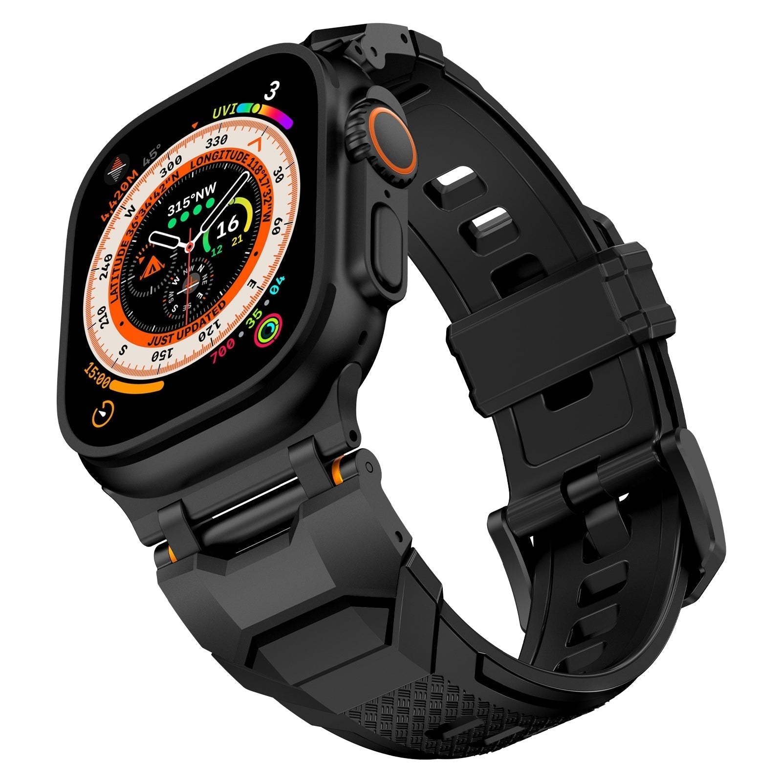 Tali Getah Sharp Wings FKM Untuk Apple Watch
