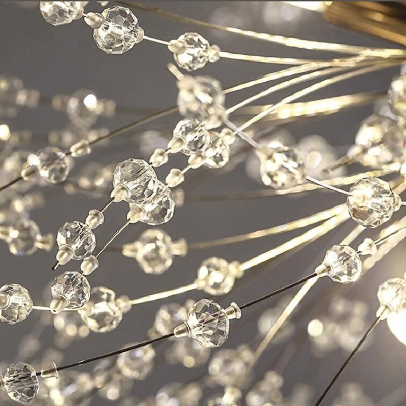 Lili Design LED hanglampen wit goudkleurig metaal woonkamer eetkamer