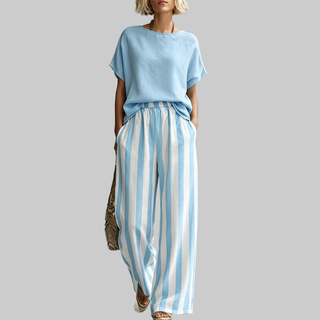 Look Casual Short Sleeve Set