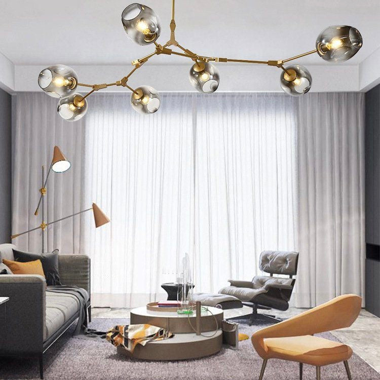 Kirae Clear Bubble Glass Pendant Light — Nordic Modern Style