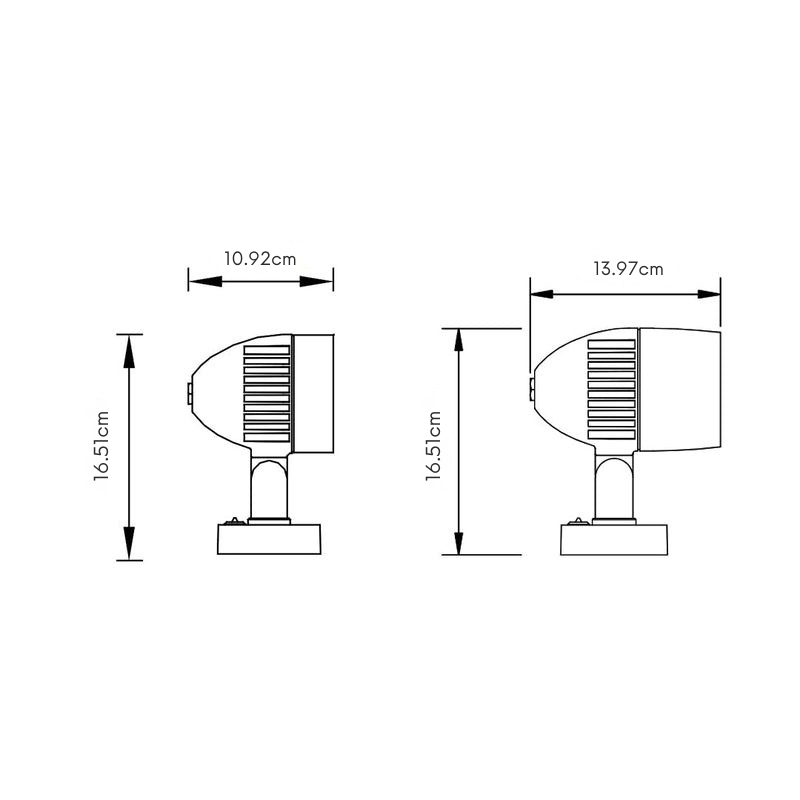 Minimalistické LED reflektory — CREE 8W a OSRAM 6W