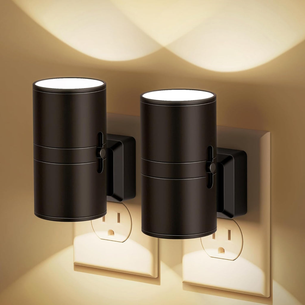 NightNova – Luz nocturna LED regulable con sensor crepuscular automático para una funcionalidad elegante