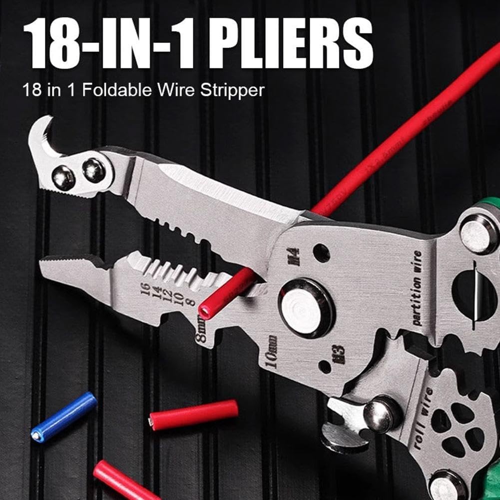 18-in-1 Premium Multifunktionaler Abisolierer