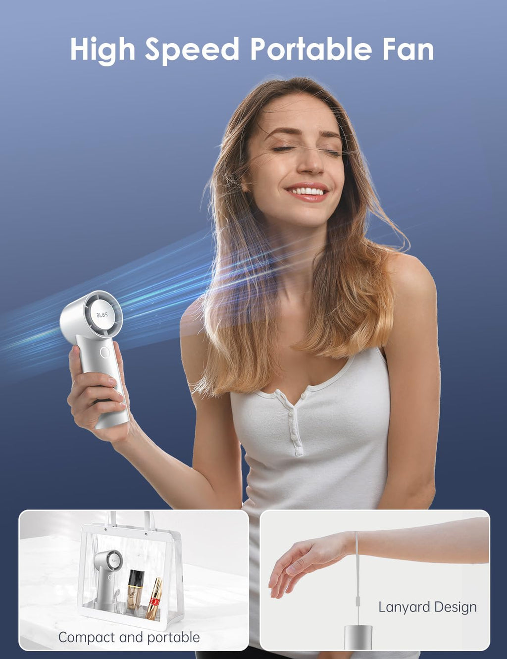 مروحة يدوية شخصية فونيري بريزباددي