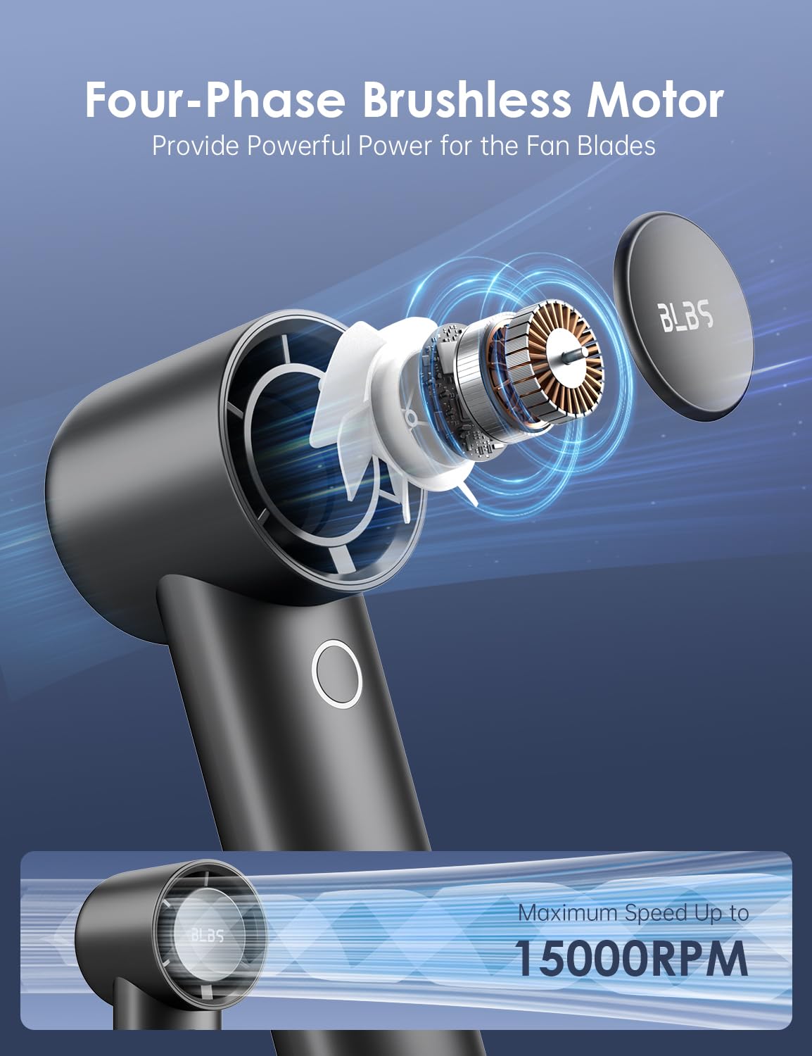 مروحة يدوية شخصية فونيري بريزباددي