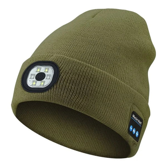 Căciulă Lumina Three In One cu Funcție Bluetooth