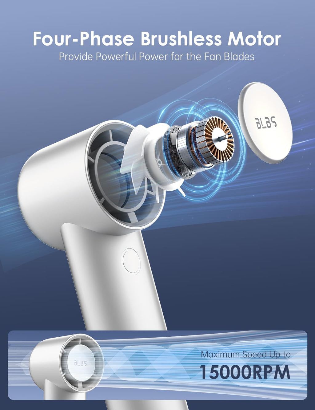 مروحة يدوية شخصية فونيري بريزباددي