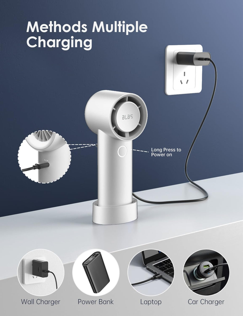 مروحة يدوية شخصية فونيري بريزباددي