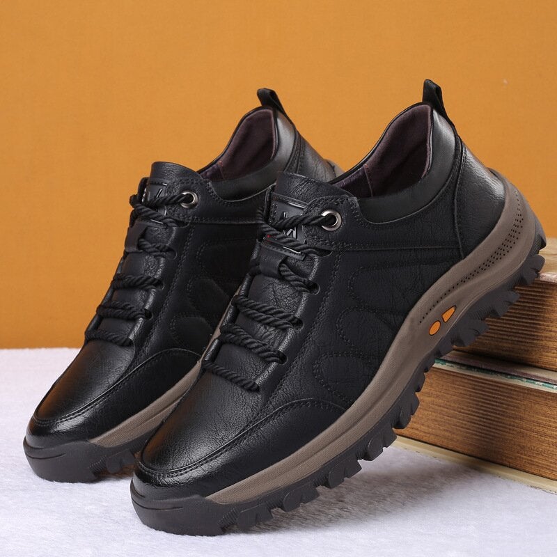 Momentum Heren Orthopedische Leren Schoenen - Ondersteunend Comfort