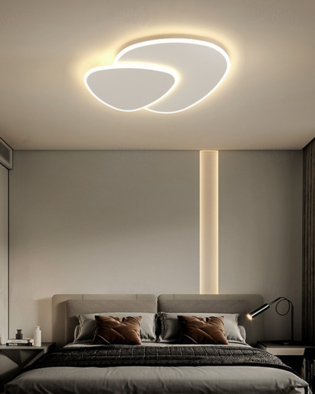Valora | Modern LED Ceiling Light for Minimalist Interiors | Orntli