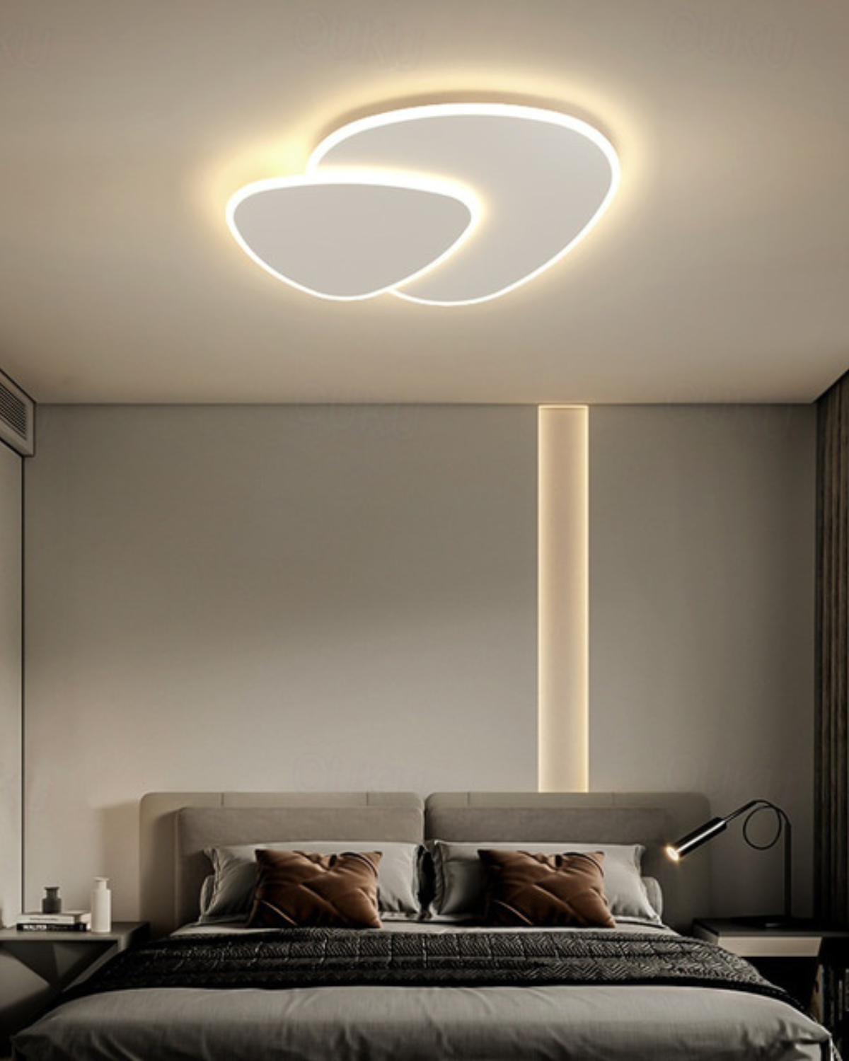 Valora | Modern LED Ceiling Light for Minimalist Interiors | Orntli